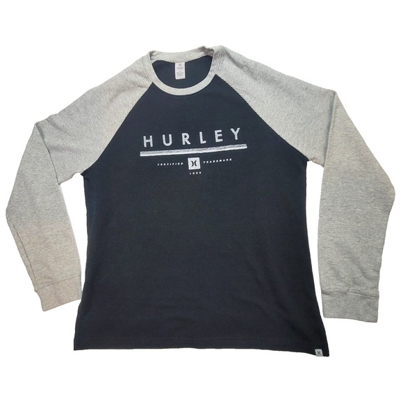 Hurley Other - Hurley Men's Pullover Jersey Style XL Black Cotton Short Sleeve Crew Neck
